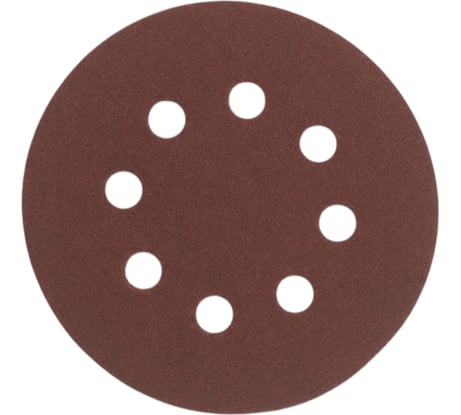 Шлифовальный круг AP311F 125 мм, на липучке, 8 отверстий, Р150, 5 шт Interflex 3133153008-5