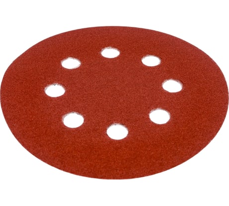 Шлифовальный круг AP311F 125 мм, на липучке, 8 отверстий, Р240, 5 шт Interflex 3133243008-5