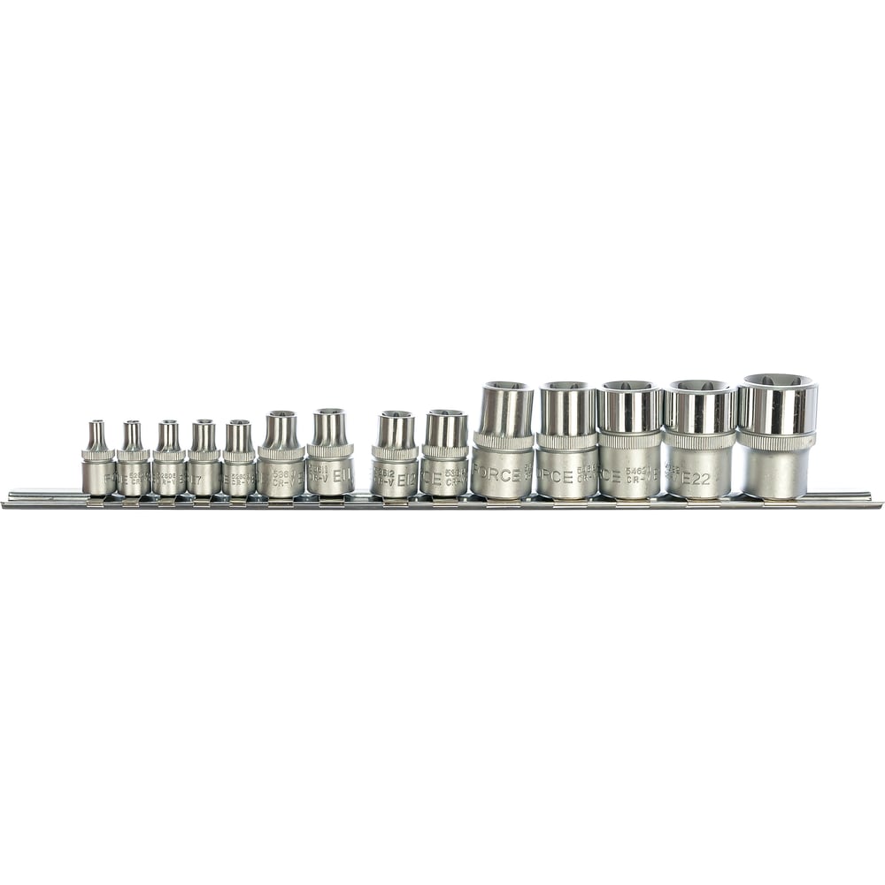 Набор головок Torx FORCE 4158 1/2, 3/8, 1/4 - выгодная цена, отзывы ...