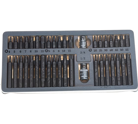 Набор бит шестигранных Torx FORCE 4401 1/2 3/8