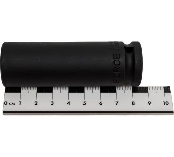 Головка шестигранная 1/2" 19 мм FORCE 4458519