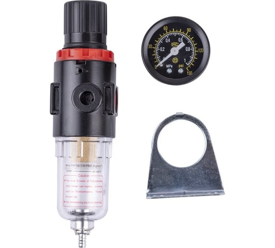 Регулятор давления с фильтром 1/4" Foxweld AERO 5762