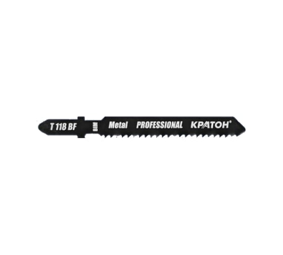 Пилка лобзиковая по металлу PROFESSIONAL 118 BF Кратон 1 17 02 010 1