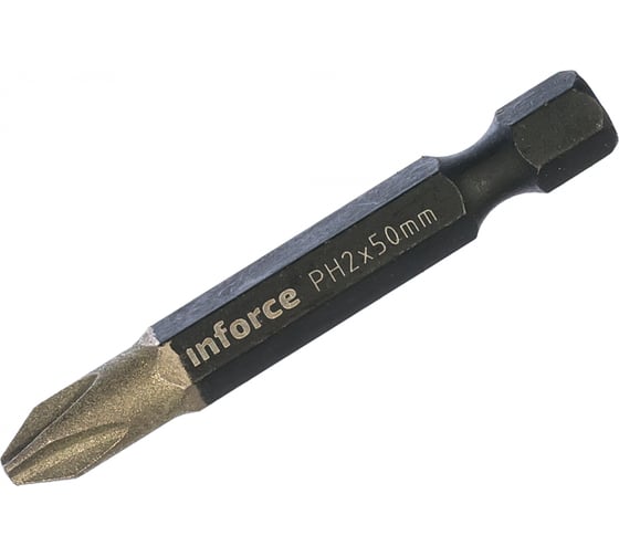 Биты Diamond Pro 10 шт PH2x50 Inforce 11-01-036 1