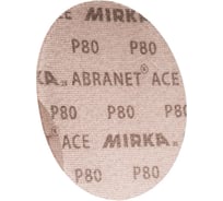 Шлифовальный круг на сетчатой основе Abranet Ace (77 мм; P80; 50 шт.) MIRKA AC20305080