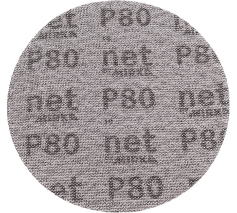 Круг шлифовальный на сетчатой основе AUTONET (50 шт; 150 мм; P80) MIRKA AE24105080