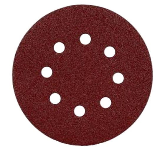 Шлифовальный круг для сухой обработки COARSE CUT (125 мм; P80; 8 отв.; 50 шт.) MIRKA 4061605080