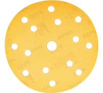 Круг шлифовальный GOLD (100 шт; 150 мм; 15 отв.; Р150) MIRKA 2361109915