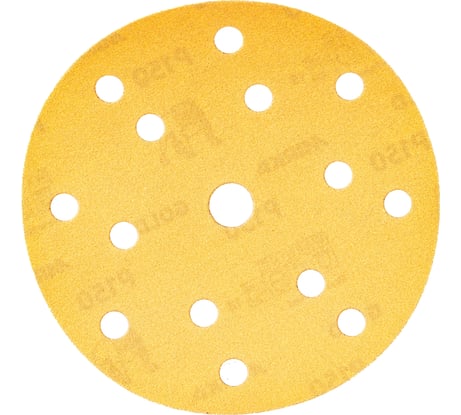 Круг шлифовальный GOLD (100 шт; 150 мм; 15 отв.; Р150) MIRKA 2361109915