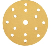 Круг шлифовальный GOLD (100 шт; 150 мм; 15 отв.; Р400) MIRKA 2361109941