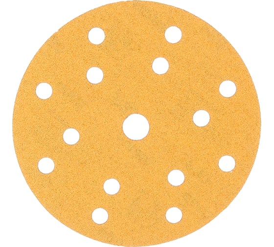 Круг шлифовальный GOLD (100 шт; 150 мм; 15 отв.; Р80) MIRKA 2361109980