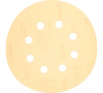 Шлифовальный круг для сухой обработки GOLD (125 мм; Р180; 8 отв.; 50 шт.) MIRKA 2361585018