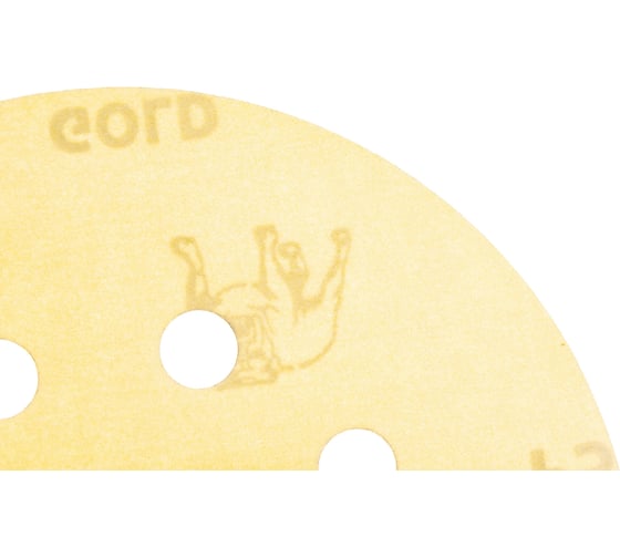 Шлифовальный круг для сухой обработки GOLD (125 мм; Р500; 8 отв.; 50 шт.) MIRKA 2361585051