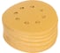 Шлифовальный круг для сухой обработки GOLD (125 мм; Р80; 8 отв.; 50 шт.) MIRKA 2361585080 1