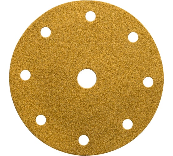 Круг шлифовальный GOLD (100 шт; 150 мм; 9 отв.; P150) MIRKA 2362609915
