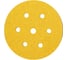 Шлифовальный круг для сухой обработки GOLD (150 мм; Р150; 6+1 отв.; 100 шт.) MIRKA 2362809915 1