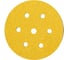 Шлифовальный круг для сухой обработки GOLD (150 мм; Р400; 6+1 отв.; 100 шт.) MIRKA 2362809941 1