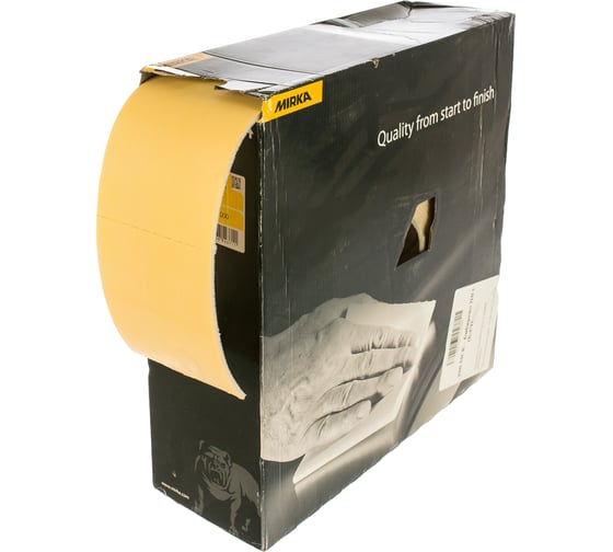 Лист шлифовальный GOLDFLEX-SOFT (200 шт; 115х125 мм; P1000) MIRKA 2912707092 1