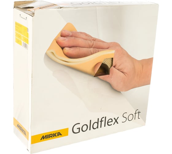 Лист шлифовальный GOLDFLEX-SOFT (200 шт; 115х125 мм; P320) MIRKA 2912707032