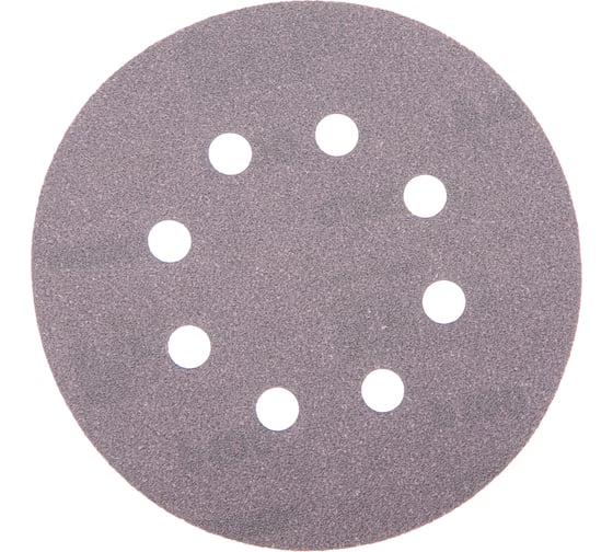 Круг шлифовальный Q.SILVER (100 шт; 125 мм; 8 отв; P100) MIRKA 3661609910
