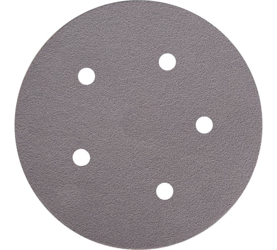 Шлифовальный круг для сухой обработки Q.SILVER (125 мм; Р400; 5 отв.; 100 шт.) MIRKA 3661409941 1