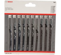 Набор пилок для лобзика Wood (10 шт.) Bosch 2607011169
