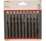 Набор пилок для лобзика Wood Clean (10 шт.) Bosch 2607011172 1