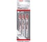Пилка для лобзика по пластику T128BHM (92 мм; 3 шт.) Bosch 2608667563 1