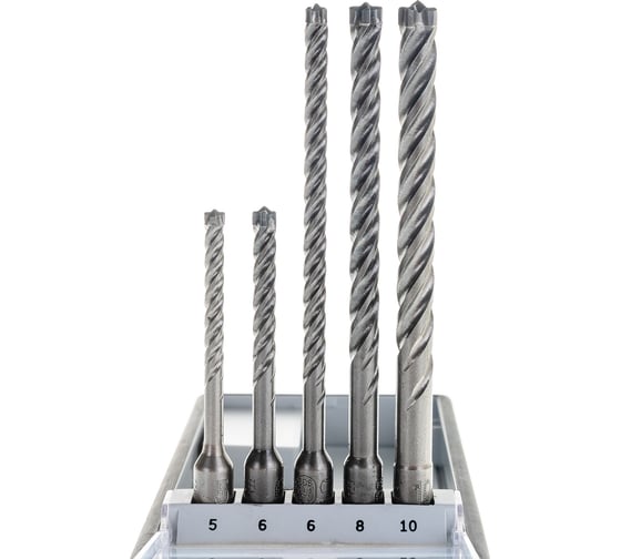 Набор буров по бетону SDS-Plus-7X (5-10 мм; 5 шт.) Bosch 2608576199