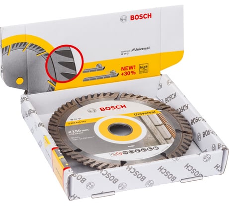 Диск алмазный Universal (150х22.2 мм; 10 шт.) Bosch 2608615062