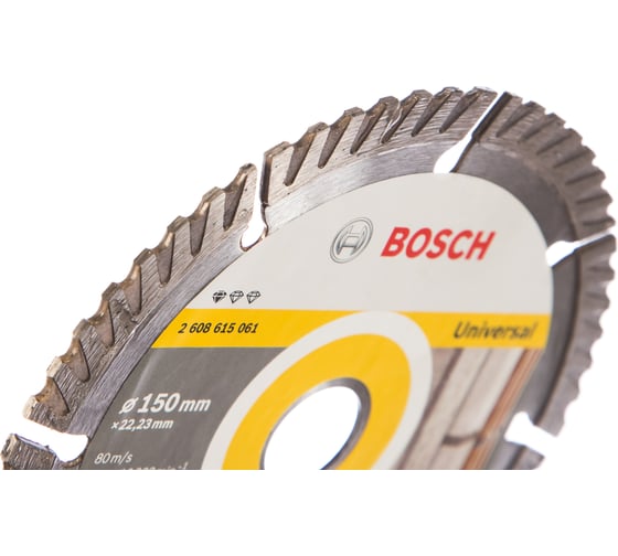 Диск алмазный Universal (150х22.2 мм) Bosch 2608615061