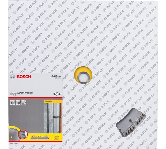 Диск алмазный Universal (400х25.4 мм) Bosch 2608615073