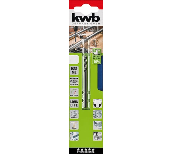 Сверло по металлу HI-NOX (1.0х34 мм) KWB 258610