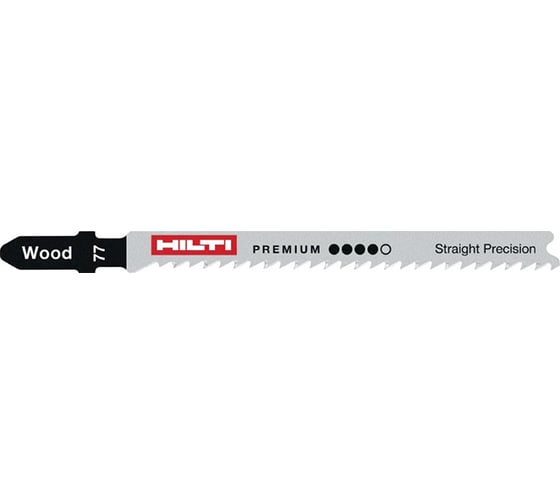 Полотно SP 77 Wood preci 5 шт. для лобзика HILTI 2332289 1