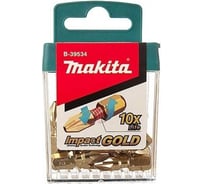 Набор насадок Impact Gold (10 шт.; PZ2; 25 мм; C-form) Makita B-39534