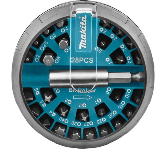 Набор насадок 28 шт. Makita B-28911-6