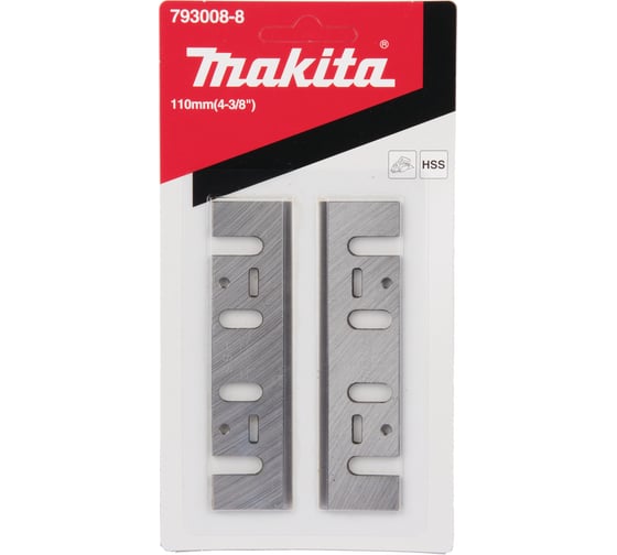 Нож (2 шт.; 110 мм; широкий; HSS) для 1911В Makita 793008-8