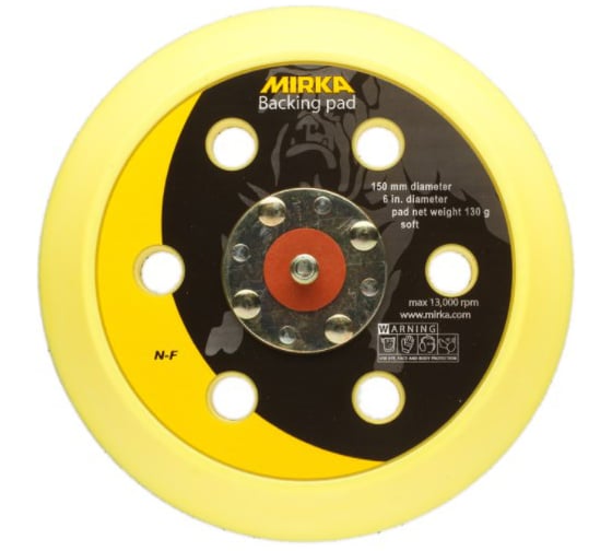 Подошва шлифовальная (150 мм; 6 отв.) MIRKA 8297292111 1