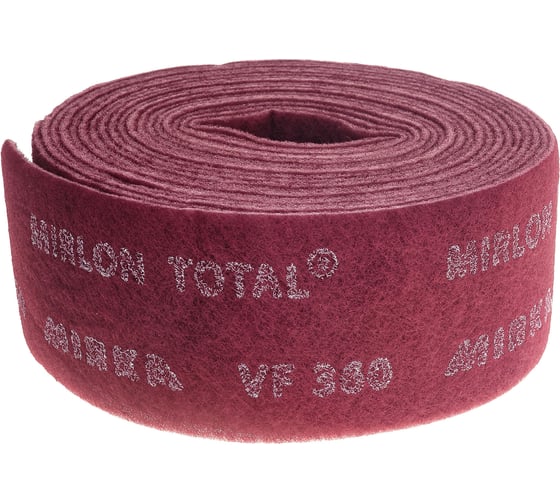 Шлифовальный материал на нетканой основе Mirlon TOTAL (115 мм х 10 м; Р360) MIRKA 815BY001373R 1