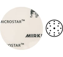 Шлифовальный круг MICROSTAR (150 мм; 15 отв.; P 2500; 50 шт.) MIRKA FM61105096