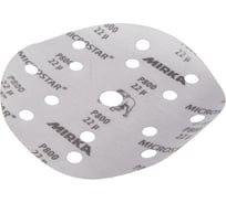 Шлифовальный круг MICROSTAR (150 мм; 15 отв.; P 800; 50 шт.) MIRKA FM61105081