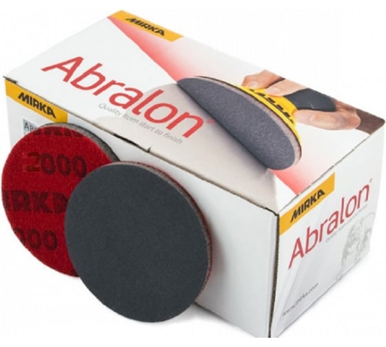 Шлифовальный круг Abralon (77 мм; P2000; 20 шт.) MIRKA 8A20302095 1