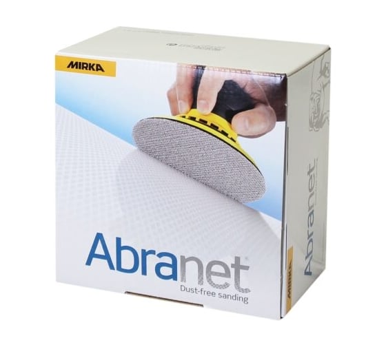 Круг шлифовальный на сетчатой основе ABRANET (50 шт; 125 мм; Р100) MIRKA 5423205010