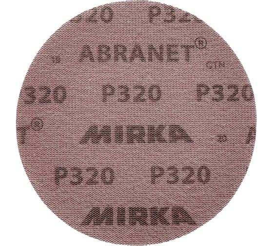 Круг шлифовальный на сетчатой основе ABRANET (150 мм; Р320) MIRKA 5424105032 1