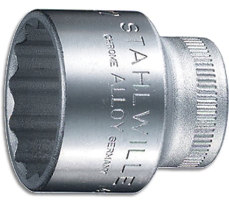 Головка торцевая 12-гранная 3/8", 24 мм Stahlwille 02010024 В0000000061418
