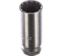 Головка торцевая удлиненная 12-гранная 3/8", 21 мм Stahlwille 02020021 В0000000061506