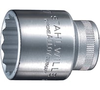 Головка торцевая 12-гранная 1/2", 16 мм Stahlwille 03010016 В0000000061791