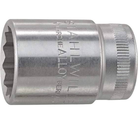 Головка торцевая 12-гранная 1/2", 22 мм Stahlwille 03010022 В0000000061797