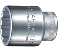 Головка торцевая 12-гранная 1/2", 27 мм Stahlwille 03010027 В0000000061802