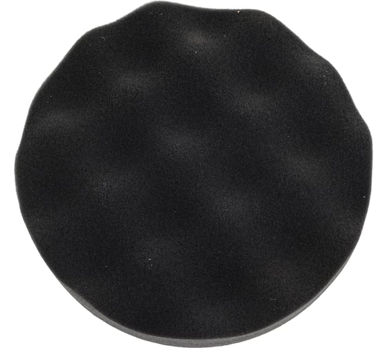 Насадка полировальная из поролона 150 мм (волнистая, черная, липучка) Makita D-62670